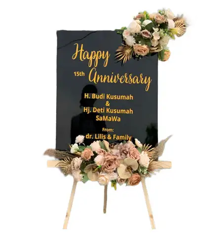 Papan Bunga Akrilik 10 Ilir