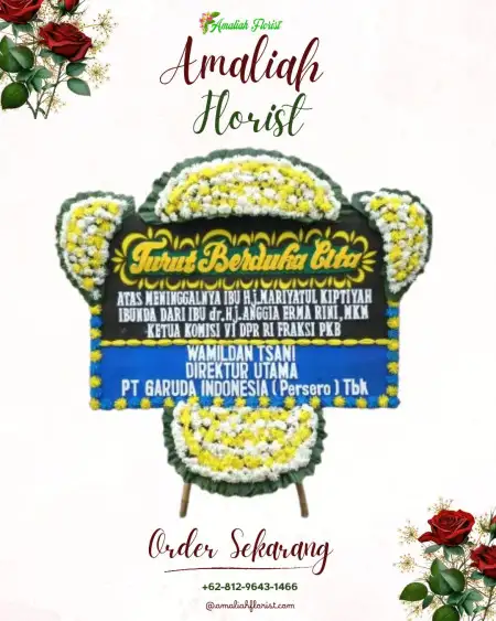 Papan Bunga Duka 10 Ilir